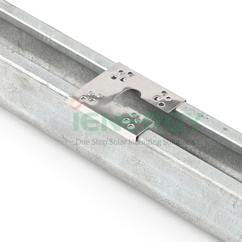 10db rozsdamentes acél korrózióálló szoláris földelő kapocs szoláris rögzítőrendszerhez bilincslap tartozékok új