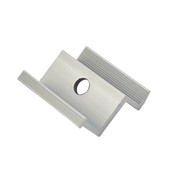 Skavu sānu skavu paneļi Sudraba PV Saules 10gab/komplekts 30mm 35mm 40mm Montāžas alumīnija profili Montāžas sliede Piekļuve