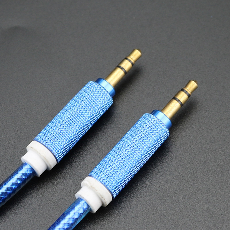 3,5 mm helikaabel kõlari liini lisakaabel Samsung s8 jaoks Xiaomi redmi auto kõrvaklappide stereoheli ühenduskaabel pistik