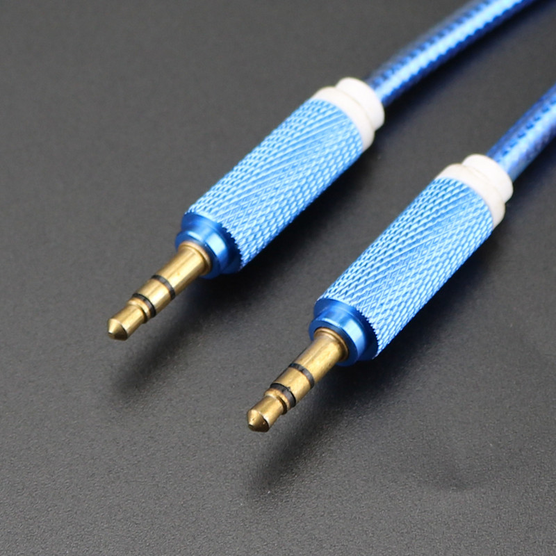 3,5 mm helikaabel kõlari liini lisakaabel Samsung s8 jaoks Xiaomi redmi auto kõrvaklappide stereoheli ühenduskaabel pistik