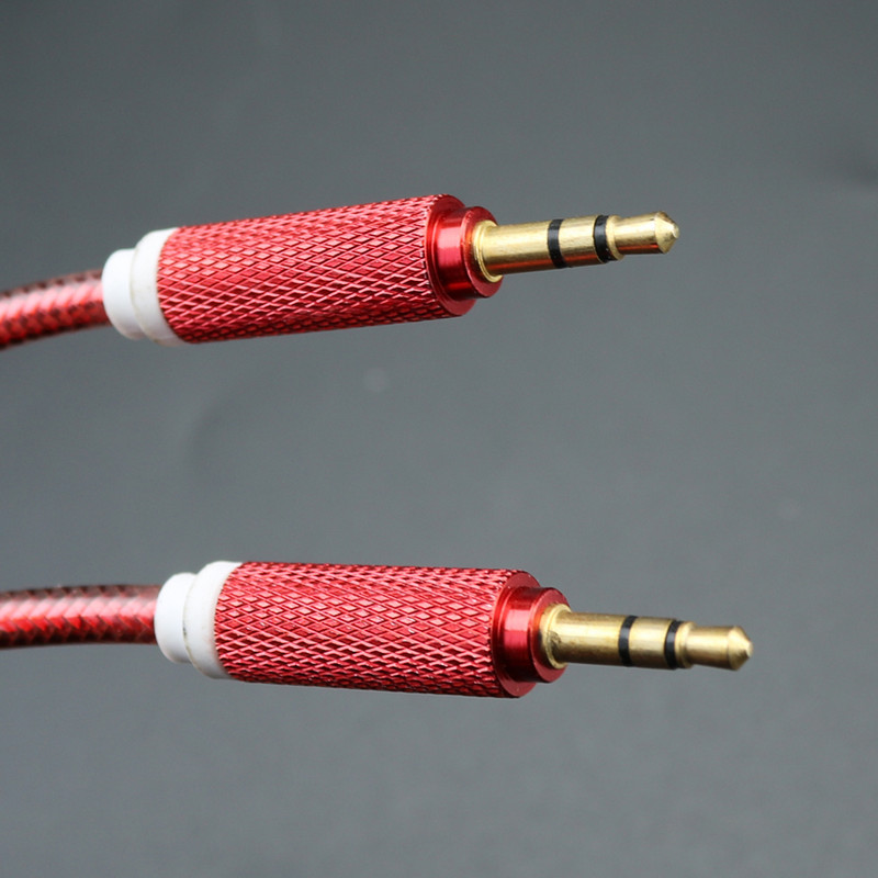 3,5 mm helikaabel kõlari liini lisakaabel Samsung s8 jaoks Xiaomi redmi auto kõrvaklappide stereoheli ühenduskaabel pistik