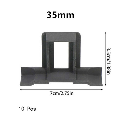 10 ks 30/40/35 mm spony na odvodnenie solárnych panelov, spony na odvádzanie vody z fotovoltaických panelov, automatické odstránenie stojatej vody a prachu