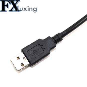 Καλώδιο επέκτασης USB 2.0 αρσενικό σε θηλυκό με αλουμινόχαρτο βάσης με βιδωτό πάνελ + πλέξη θωρακισμένη προέκταση Καλώδιο τροφοδοσίας USB για φορητό υπολογιστή