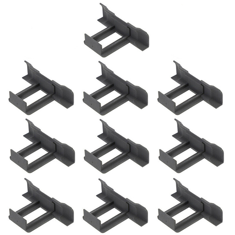 10 ks 30/35/40 mm solárne klipy na odtok vody, klip na odstraňovanie bahna, automatické odstránenie stagnujúcej vody, prachu, plastové klipy na fotovoltaické panely