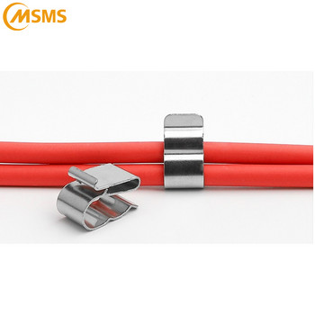Щипки за соларен фотоволтаичен кабел от неръждаема стомана 304 за 6 mm 2 бр. соларен проводник