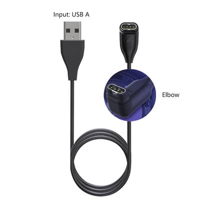 Kompatibilný s nabíjacím káblom Garmin, napájacím káblom USB typu C pre Garmin Venu 2 Plus/ Fenix 7S 7X 6S 6X 5S 5X Forerunner 935
