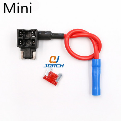 M/S/Mini ATM Адаптер за автоматичен предпазител Кран Държач за адаптер с двойна верига за автомобил Автомобилен камион с ножов автоматичен предпазител