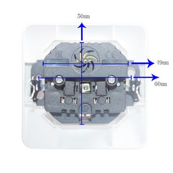 Φορτιστής USB Wall Socket Δωρεάν αποστολή Διπλή θύρα USB 5V 2A πρίζα usb υψηλής ποιότητας λευκό χρώμα LB-04