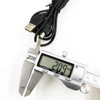 USB към DC 5,5 * 2,1 мм Линия за зареждане Чиста мед Вентилатор Рутер Радиатор Зареждане Захранващи проводници Кабели 120 см / 80 см