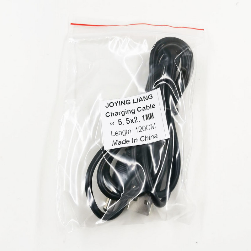 Nabíjací kábel USB-DC 5,5 * 2,1 mm z čistej medi, ventilátor, smerovač, chladič, nabíjacie napájacie káble 120 cm / 80 cm