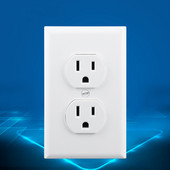 Egyesült Államok fali aljzat 15A fali elektromos aljzat 3 lyuk US 5-15R dupla fali konnektor Kanada Japán US aljzat tapéta