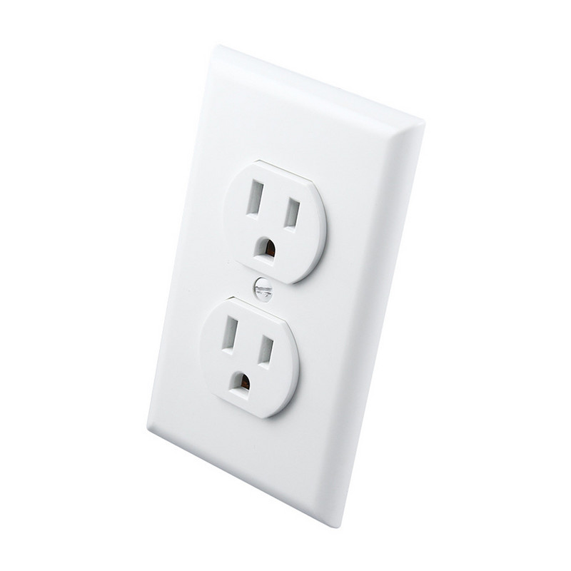 JAV lizdas sieninis laikiklis 15A sieninis elektros lizdas 3 skylių US 5-15R dvigubas sieninis maitinimo lizdas Kanada Japonija US Socket Wallpad