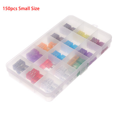 50/80/180db 5/10/15/20/30A autós autó kis és közepes pengéjű biztosíték motorkerékpár csónak teherautó gépkocsi penge biztosíték választék készlet