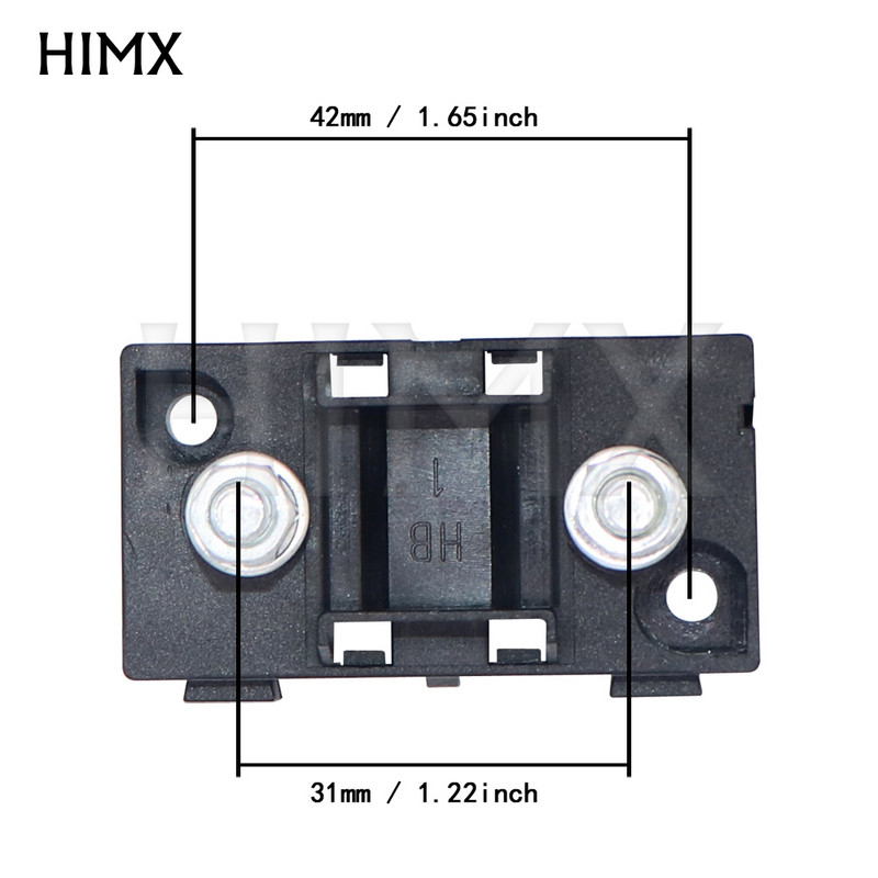 ANS-H varžto tipo saugiklių laikiklis ANS-8 saugos plokštės pagrindo automobilio automobilio laikiklio saugiklių dėžutė 20A 50A 70A 80A 100A 150A 175A 200A