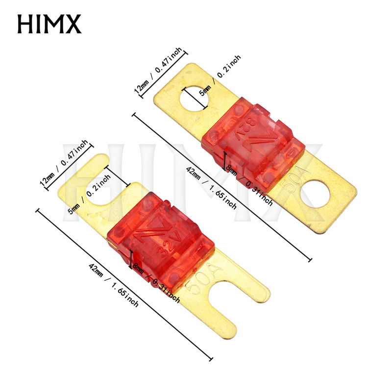 ANS-H varžto tipo saugiklių laikiklis ANS-8 saugos plokštės pagrindo automobilio automobilio laikiklio saugiklių dėžutė 20A 50A 70A 80A 100A 150A 175A 200A