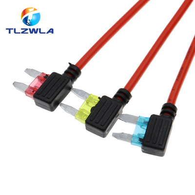 1 db 12 V-os biztosítéktartó Hozzáadható áramköri TAP adapter Micro Standard Ford ATM APM penge