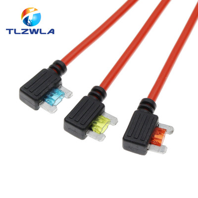 1 db 12 V-os biztosítéktartó Hozzáadható áramköri TAP adapter Micro Standard Ford ATM APM penge