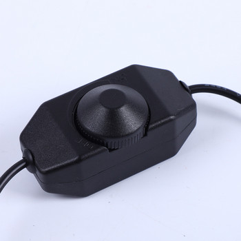 USB LED копче Безстепенен димер DC 5V Превключвател за регулиране на яркостта на лентата Конектор за контролер за 5050 3528 2835 5 волтови лентови светлини