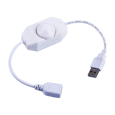 USB LED-nupp astmeteta hämardus DC 5 V lindi heleduse reguleerimise lüliti kontrolleri pistik 5050 3528 2835 5 V ribatulede jaoks