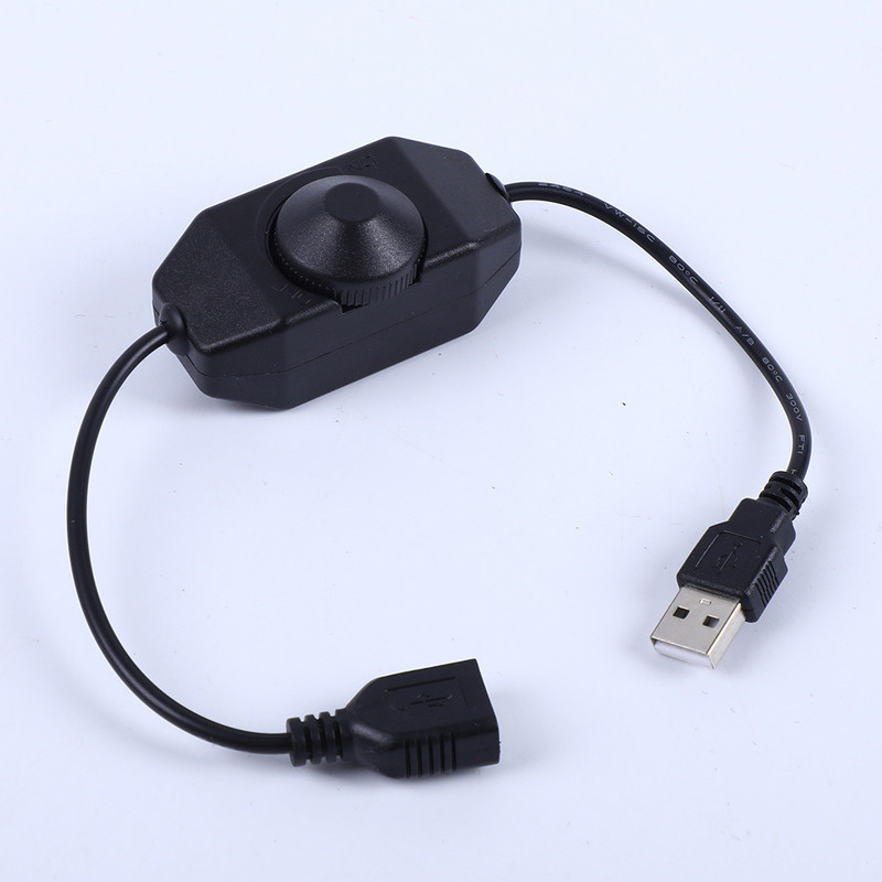 USB LED-nupp astmeteta hämardus DC 5 V lindi heleduse reguleerimise lüliti kontrolleri pistik 5050 3528 2835 5 V ribatulede jaoks