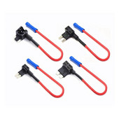 M/S/Mini ATM-i automaatse kaitsme adapteri kraan kaheahelalise adapteri hoidik auto veokile koos Blade automaatkaitsega