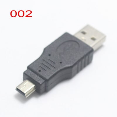 NinthQua 2 ks 5pin Mini USB Micro USB adaptér samec-samica prevodník USB zariadenia inteligentný USB USB 2.0 adaptér