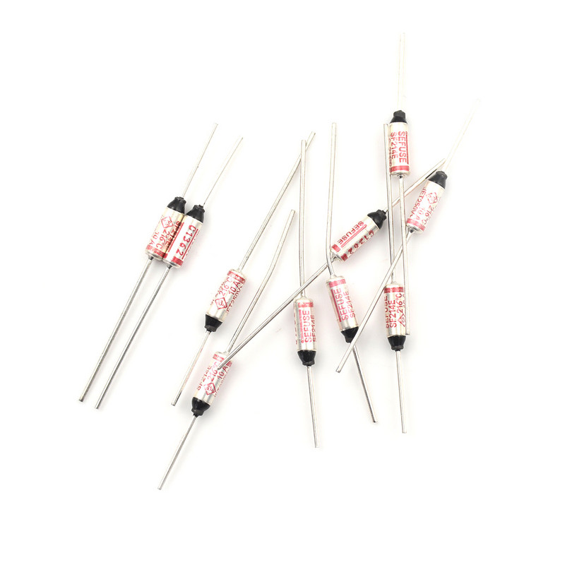 5/10 vnt. SF214E SEFUSE šiluminio saugiklio atjungimai 216 C 216 laipsnis 10A 250 V Celsijaus grandinės atjungimas terminis saugiklis.