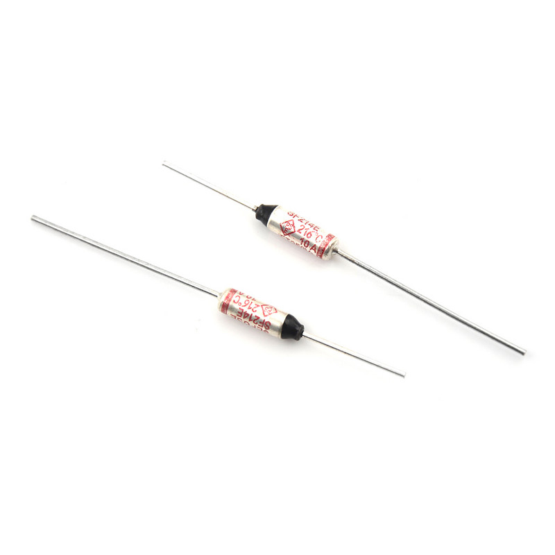 5/10 vnt. SF214E SEFUSE šiluminio saugiklio atjungimai 216 C 216 laipsnis 10A 250 V Celsijaus grandinės atjungimas terminis saugiklis.