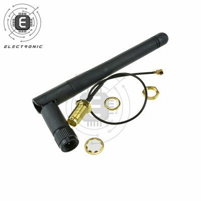2.4G bezdrôtová anténa so ziskom pre modul NRF24L01 PA CC2500, 20cm adaptérový kábel IPX pre Arduino