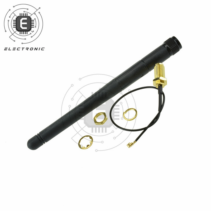 2.4G bezdrôtová anténa so ziskom pre modul NRF24L01 PA CC2500, 20cm adaptérový kábel IPX pre Arduino