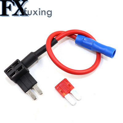 2Komplekt 12V MINI VÄIKE KESKMISE M2 suurusega autokaitsmehoidik Lisa vooluahela kraaniadapter 5A 10A 15A 20A 25A Micro Mini ATM terakaitsega