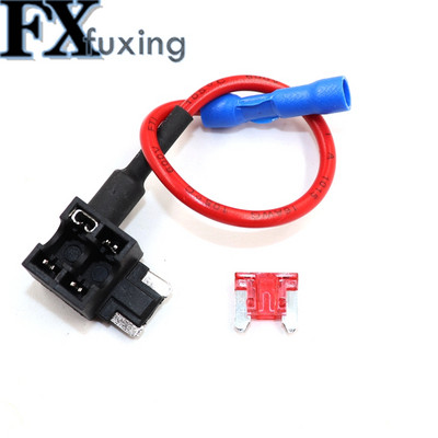 2Komplekt 12V MINI VÄIKE KESKMISE M2 suurusega autokaitsmehoidik Lisa vooluahela kraaniadapter 5A 10A 15A 20A 25A Micro Mini ATM terakaitsega