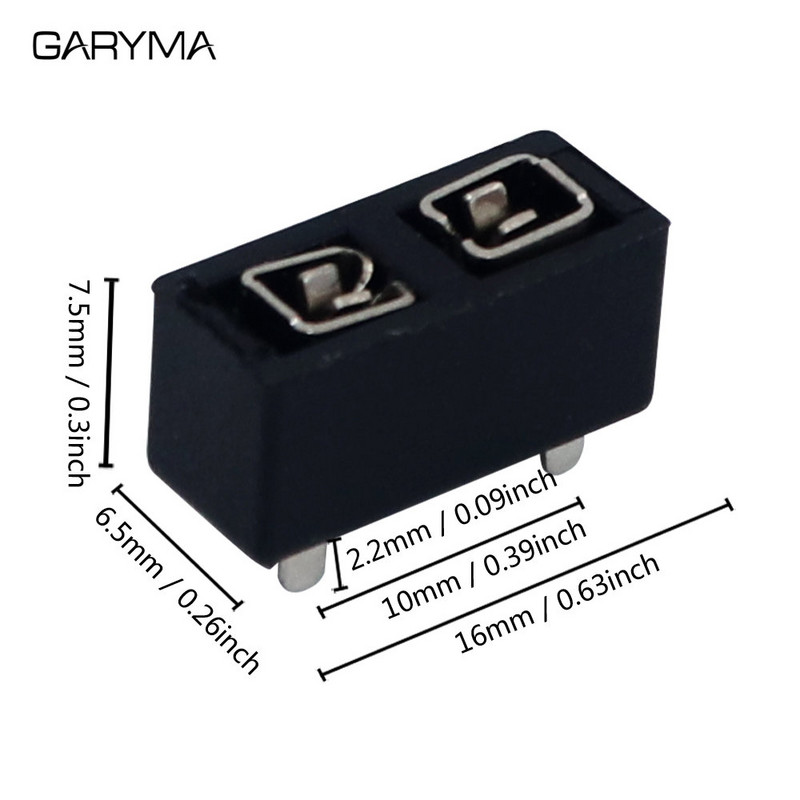 5db Micro M2 Mini Kicsi Közepes 10A autós penge biztosíték tartó 4 tűs műanyag kapcsos biztosíték ülés PCB panelre szerelhető biztosítási blokkok