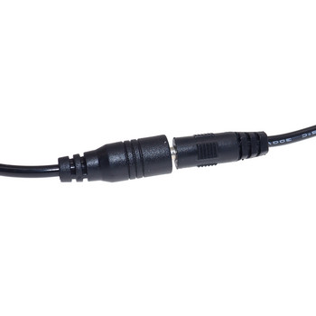10 бр./лот DC 4.0*1.7 mm щепсел захранващ кабел за LED/мониторинг 3A 12V единичен женски/мъжки 4.0 mm x 1.7 mm адаптер захранващ кабел 30 cm