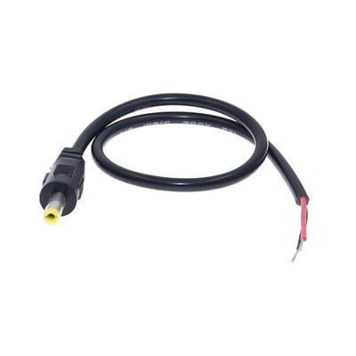 10 tk/partii DC 4,0 * 1,7 mm pistiku pistiku toitekaabel LED-i/monitooringu jaoks 3A 12V üksik emane/isane 4,0 mm x 1,7 mm Adapteri toitejuhe 30 cm