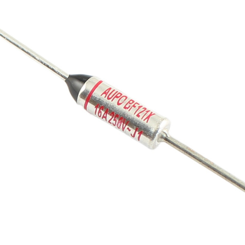 10 tk termokaitse BF 121C 121 Celsiuse kraadiga 10A 16A 250V BF121 BF121X Cutoff TF Pellet TCO temperatuuri lingid AUPO