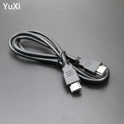 YuXi 1.4V HDMI видео кабел 1080p 3D висока разделителна способност мъжки към мъжки щепсел HD кабел за HDTV PS3 PS4 проектор HD LCD TV PC PC