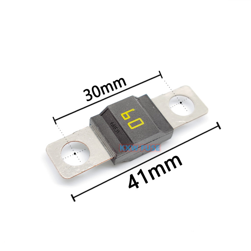 „Littelfuse“ priveržiamas automobilių saugiklis MIDI/498 automatinis saugiklis 30A 40A 50A 60A 70A 80A 100A 125A 150A 175A200A vardinis 32 V plokščio tipo saugiklis