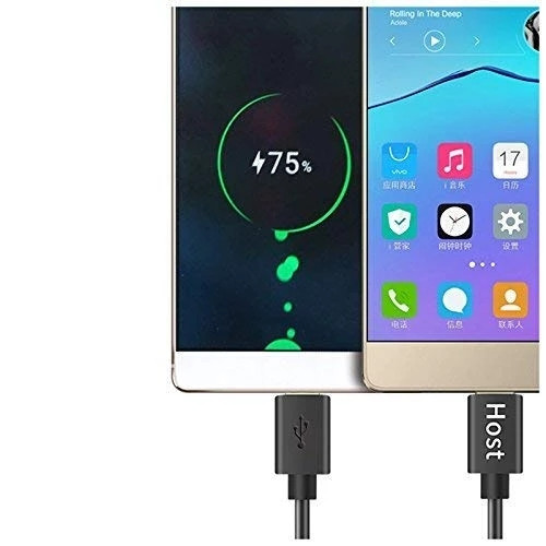 USB C – Micro USB OTG kaabel lühike C-tüüpi juhe, mis ühildub Galaxy S8/S8 Plus, Google Pixel 2 XL jne