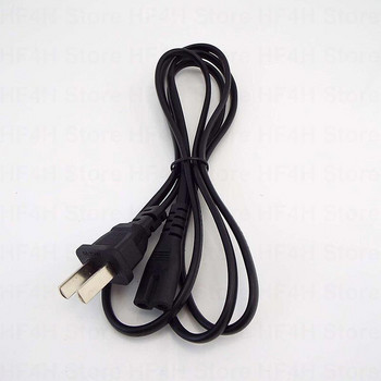 130W 0.6A 2-Pong Pin AC US захранващ удължител Кабел Захранващ кабел Конзола Конектор за кабел Проводник За аудио настолен лаптоп
