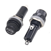 5 бр./лот 5*20 6*30 mm стъклени държачи за предпазители 5x20 6x30 Гнездо за застрахователна тръба 15A 125VAC, 10A тръба за предпазители по избор