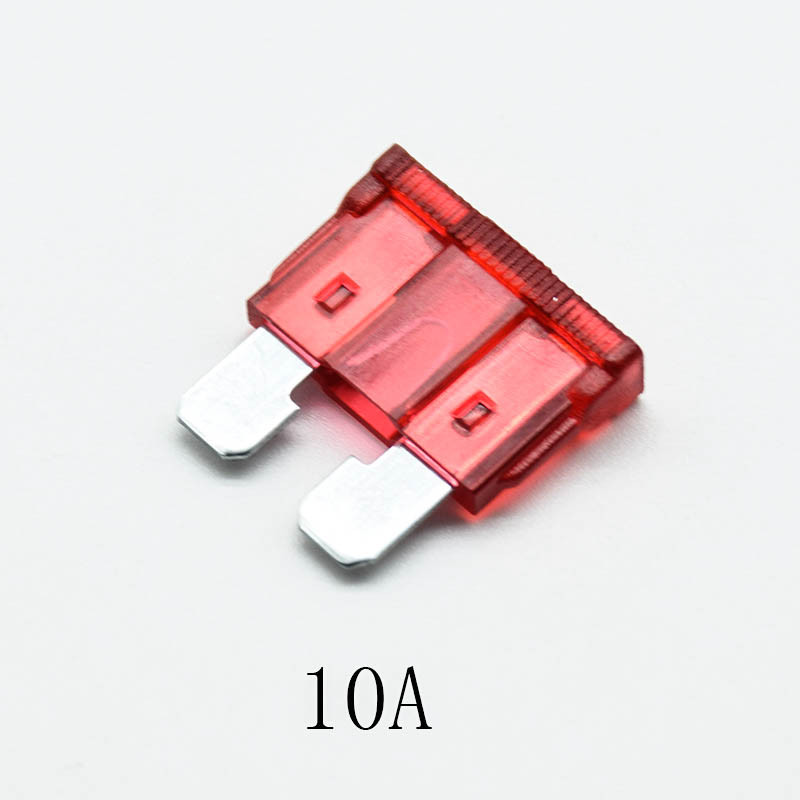 20gab Asmeņu drošinātājs Cinka sakausējums un plastmasas materiāls 5A 7.5A 10A 15A 20A 25 30A AMP komplekts auto kravas automašīnai 19*19mm mini drošības drošinātājs