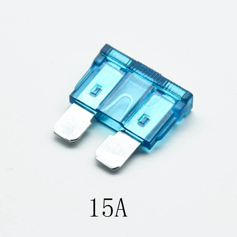 20gab Asmeņu drošinātājs Cinka sakausējums un plastmasas materiāls 5A 7.5A 10A 15A 20A 25 30A AMP komplekts auto kravas automašīnai 19*19mm mini drošības drošinātājs