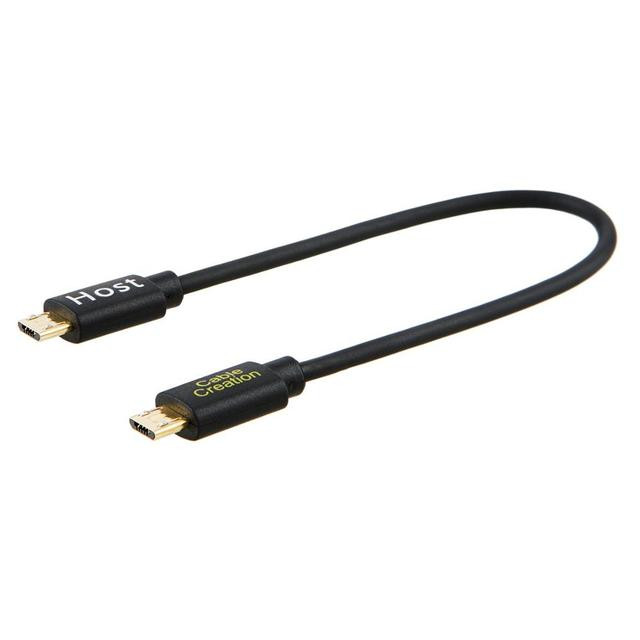 Kábel Micro USB na Micro USB, OTG kompatibilný so Spark a Mavic, PS4, Android, kábel pre telefón, Micro USB nabíjačka 20 cm