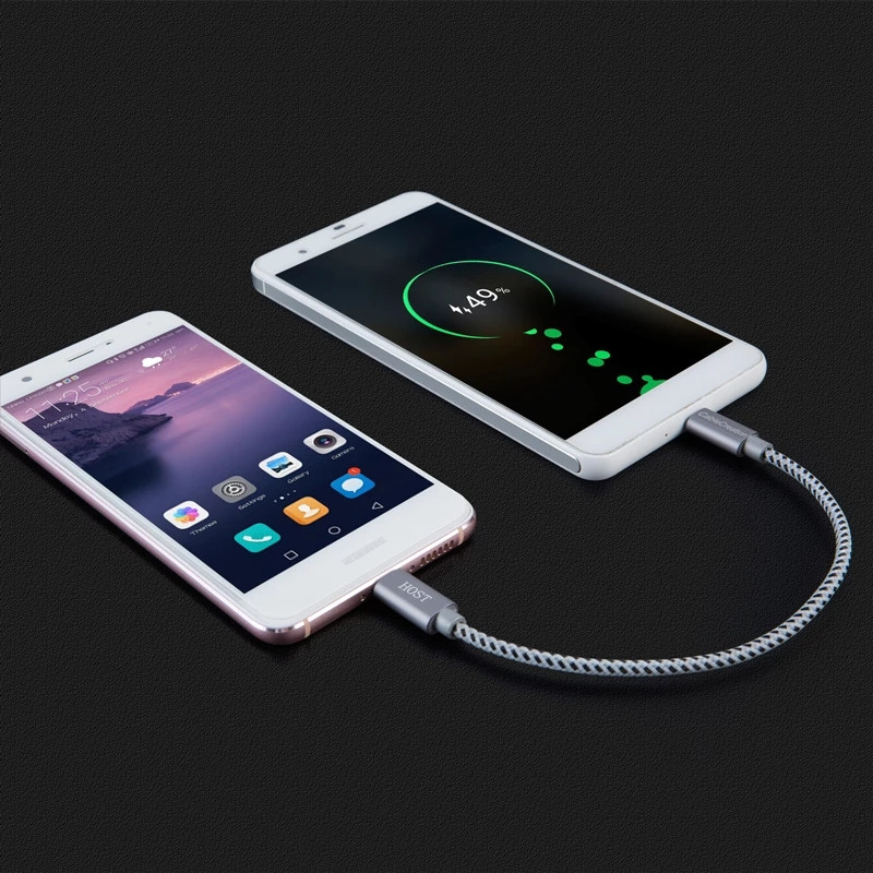 Kábel Micro USB na Micro USB, OTG kompatibilný so Spark a Mavic, PS4, Android, kábel pre telefón, Micro USB nabíjačka 20 cm