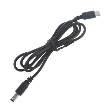 Универсален преобразувател Type-C/USB-C PD към 12V 20V 5,5 мм кабел за рутер на камера за видеонаблюдение