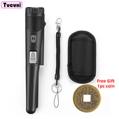 Profesionalus metalo ieškiklio žymeklis, skirtas vandeniui, vandeniui atsparus rankinis metalo ieškiklis Auksinis tikslinis GP žymeklis metalo monetai auksui