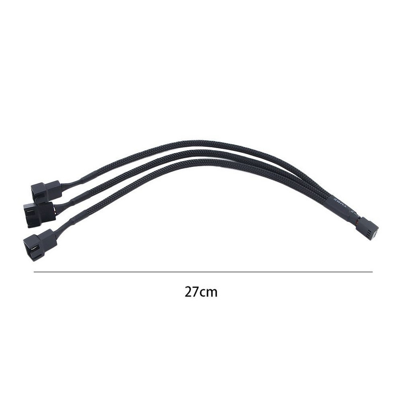 4-pinový predlžovací kábel pre základnú dosku, kancelársky 1 až 3-cestný rozbočovač, konektor s obalom, CPU PWM ventilátor, praktické príslušenstvo