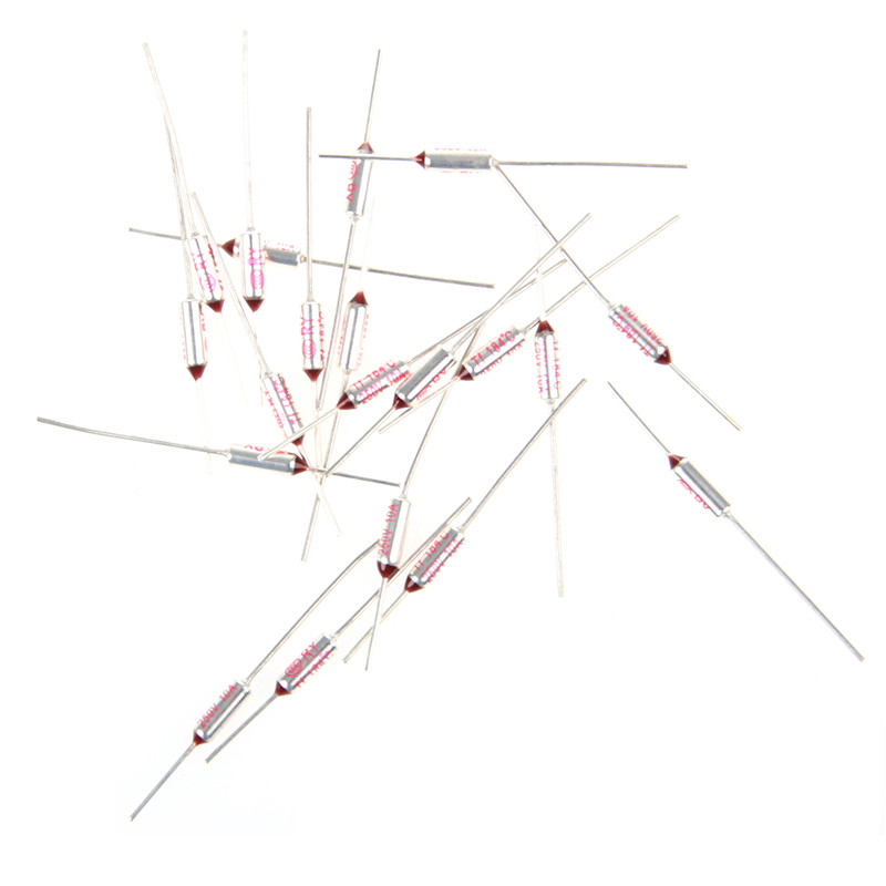 20 ks/sada 184-240 stupňov Celzia RY184 TF 184 stupňov Celzia 10A 250 V Tepelná poistka