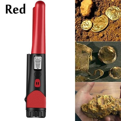 2020 Nový profesionálny ručný detektor kovov Pinpointer s vysokou citlivosťou, ukazovateľom Pinpointer, detektor statického stavu, vyhľadávač zlata